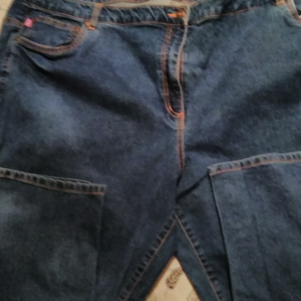 NWOT Woman Within Natural Fit Jeans Size 32W